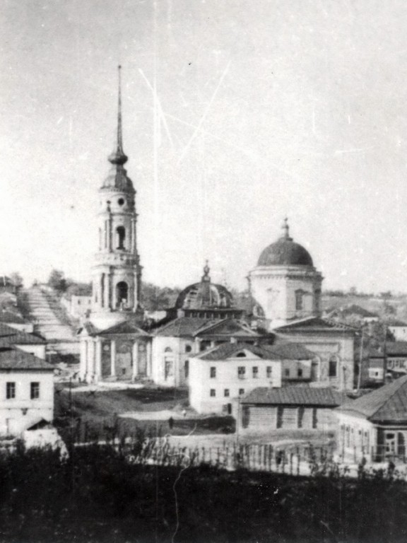 Елец. Церковь Владимирской иконы Божией Матери. архивная фотография, 1945—1949 год с сайта https://pastvu.com/p/443660