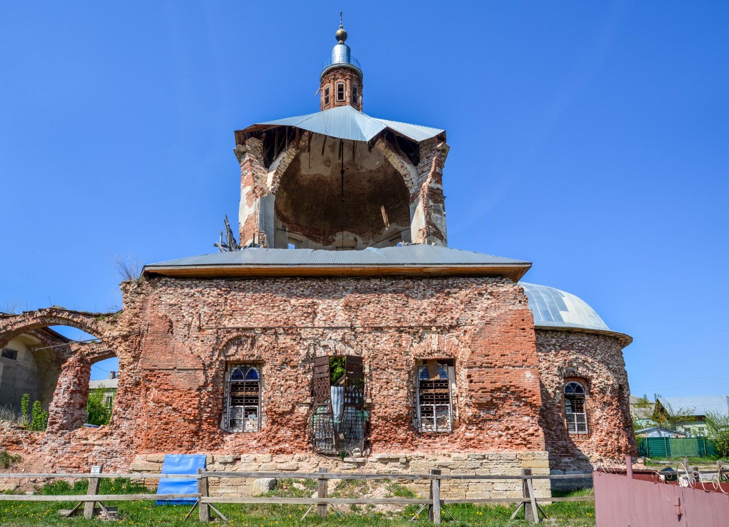 Елец. Церковь Владимирской иконы Божией Матери. фасады