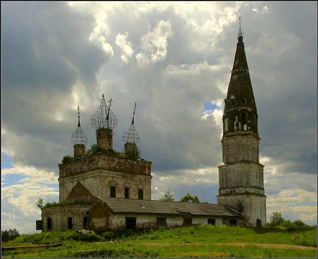 Церковь Казанской иконы Божией Матери, Осенево (Гаврилов-Ямский район, Ярославская область). фасады