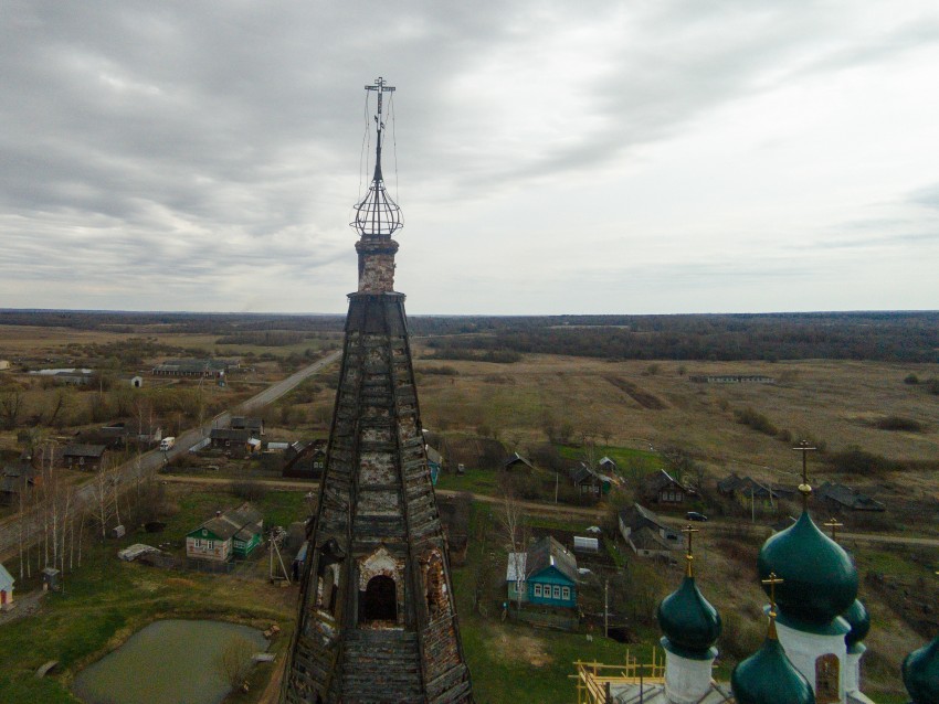 Церковь Казанской иконы Божией Матери, Осенево (Гаврилов-Ямский район, Ярославская область). архитектурные детали