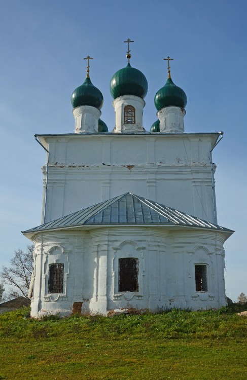 Осенево. Церковь Казанской иконы Божией Матери. фасады