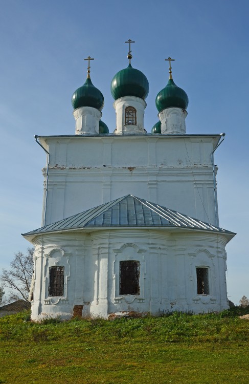 Церковь Казанской иконы Божией Матери, Осенево (Гаврилов-Ямский район, Ярославская область). фасады