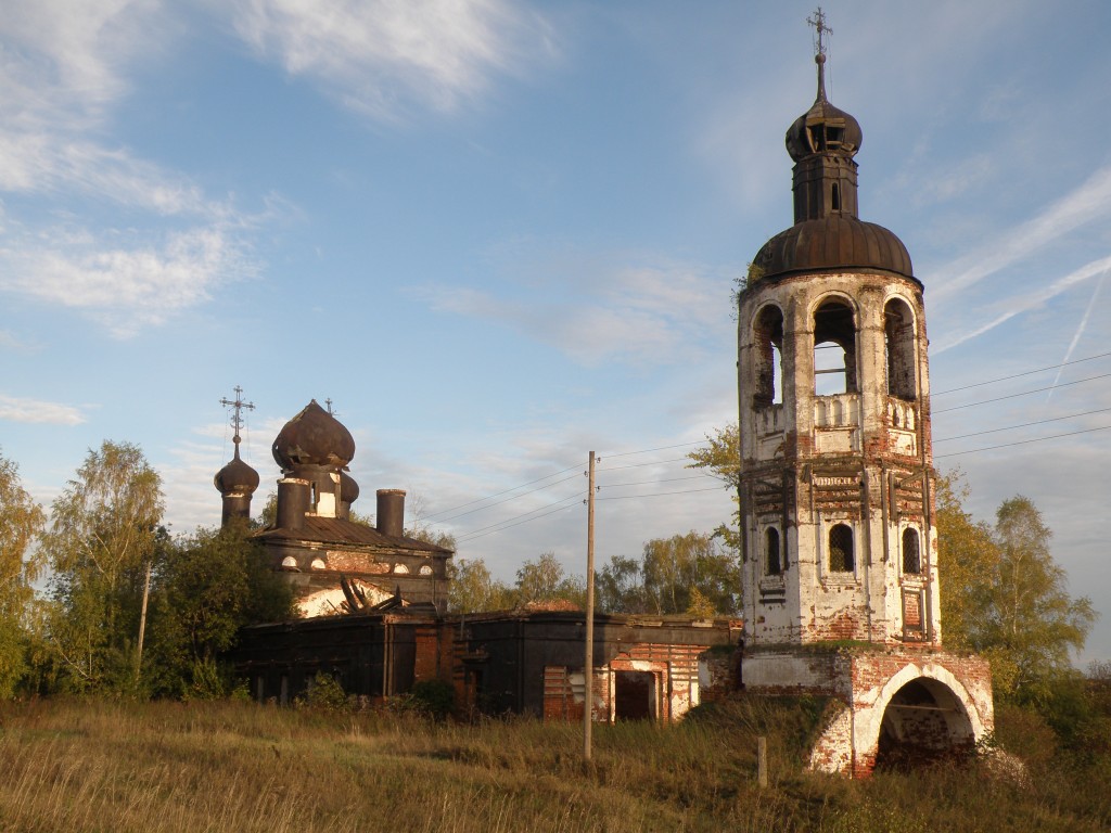 Церковь Страстной иконы Божией Матери, Палец (Перевозский район, Нижегородская область). фасады