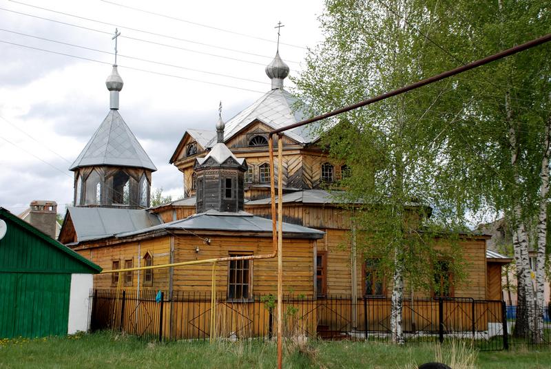 Церковь Серафима Саровского, Курлово (Гусь-Хрустальный район и г. Гусь-Хрустальный, Владимирская область). фасады, юго-западный фасад