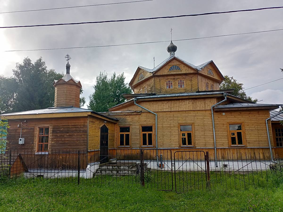 фасады. Церковь Серафима Саровского, Курлово (Гусь-Хрустальный район и г. Гусь-Хрустальный, Владимирская область)