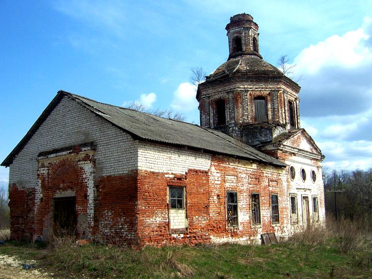 Красное. Церковь Покрова Пресвятой Богородицы. фасады