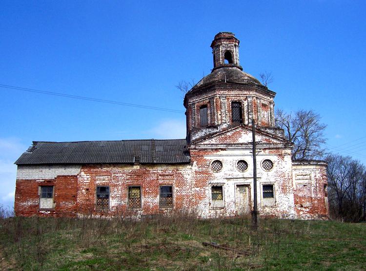 Церковь Покрова Пресвятой Богородицы, Красное (Родниковский район, Ивановская область). фасады