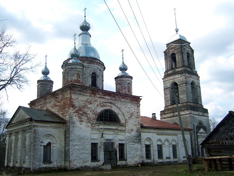 Межи. Церковь Успения Пресвятой Богородицы. фасады