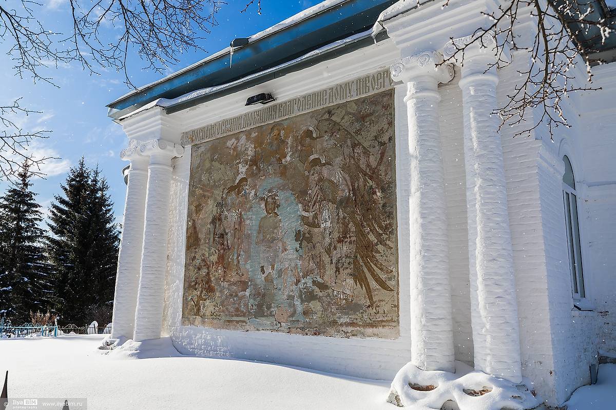 архитектурные детали. Церковь Богоявления Господня, Новый Некоуз (Некоузский район, Ярославская область)