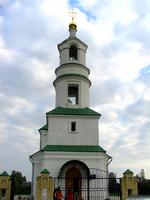 Церковь Троицы Живоначальной, Колокольня.<br>, Льгов, Хотынецкий район, Орловская область