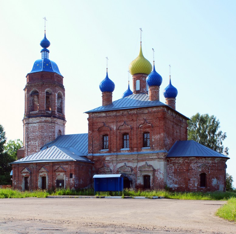 Церковь Воскресения Словущего, Лахость (Гаврилов-Ямский район, Ярославская область). фасады