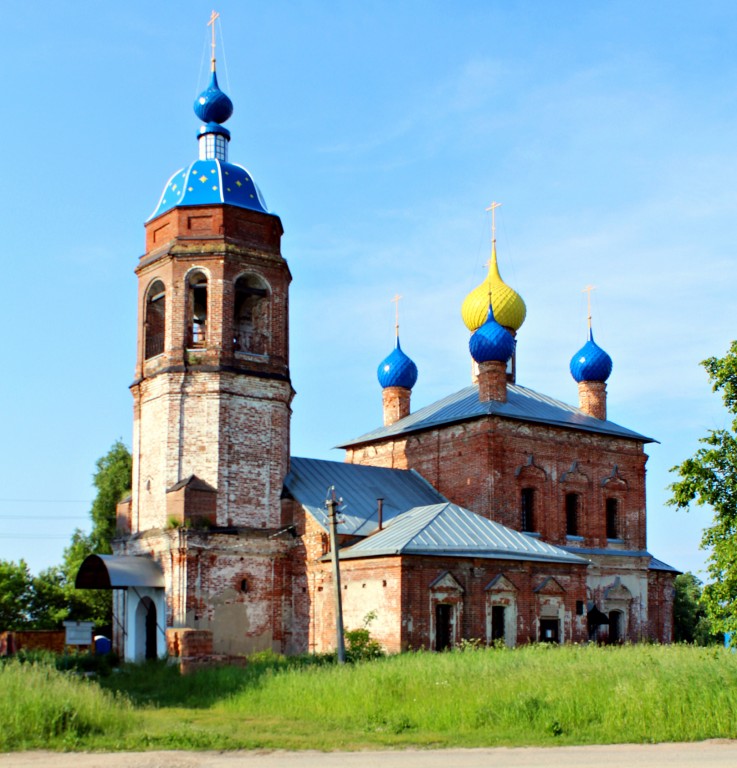 Церковь Воскресения Словущего, Лахость (Гаврилов-Ямский район, Ярославская область). фасады