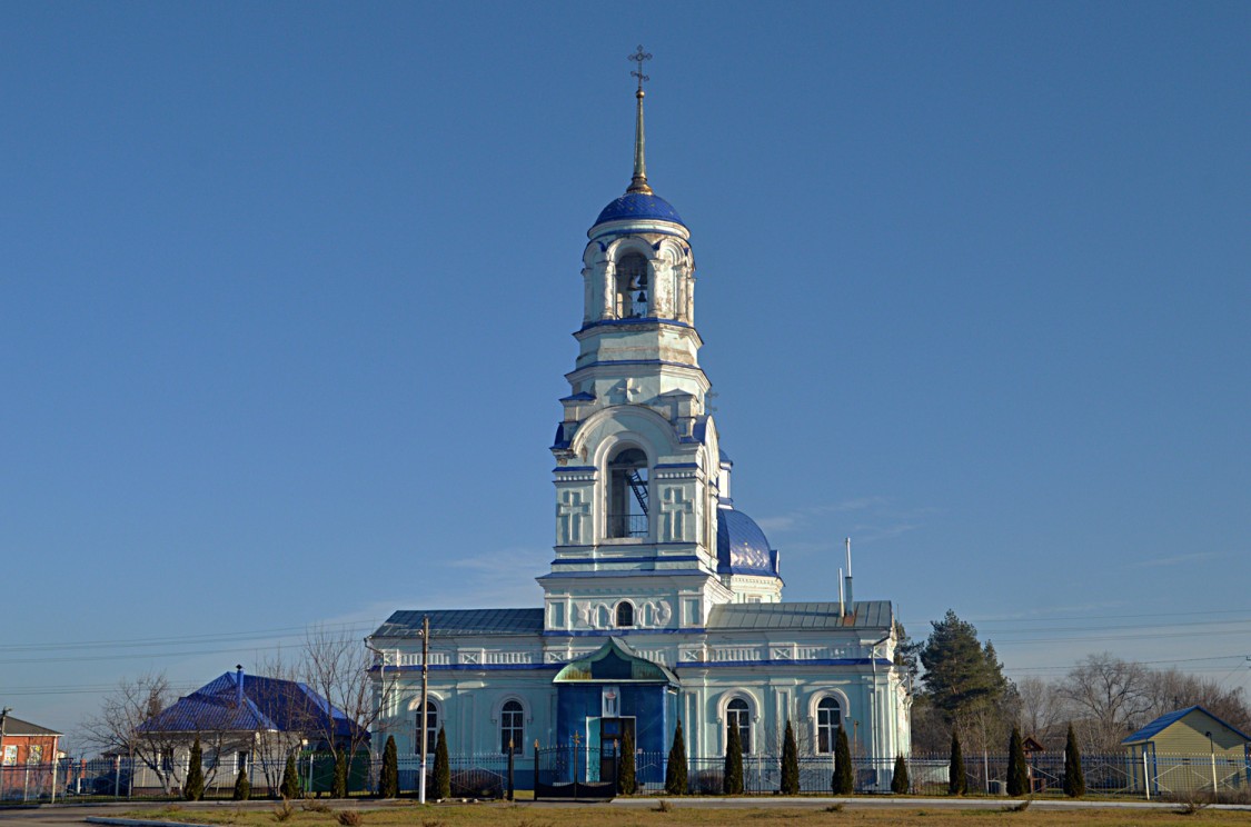 Церковь Покрова Пресвятой Богородицы, Пузево (Бутурлиновский район, Воронежская область). фасады