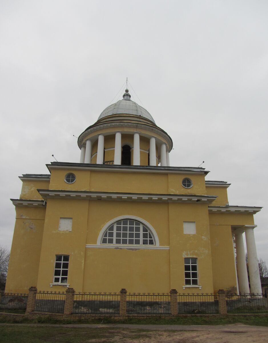 Собор Успения Пресвятой Богородицы, Бор (Любытинский район, Новгородская область). фасады,  Собор Успения Пресвятой Богородицы.