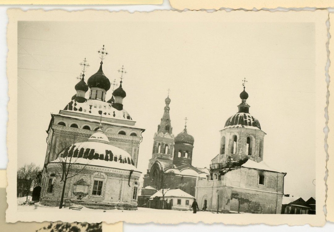 Ливны. Кафедральный собор Сергия Радонежского. архивная фотография, В центре в глубине 