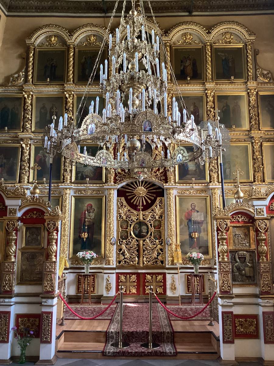 Иконостас, интерьер и убранство. Кафедральный собор Сергия Радонежского, Ливны (Ливенский район и г. Ливны, Орловская область)