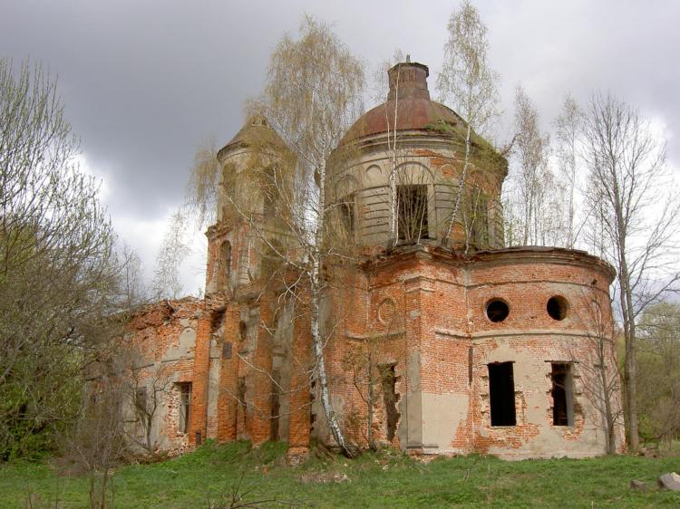 Церковь Николая Чудотворца, Башмаковка (Башмаково) (Малоярославецкий район, Калужская область). фасады