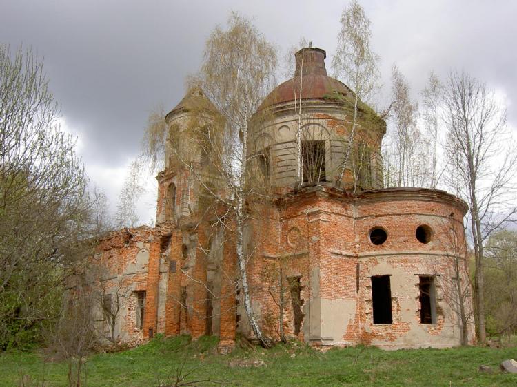 Башмаковка (Башмаково). Церковь Николая Чудотворца. фасады