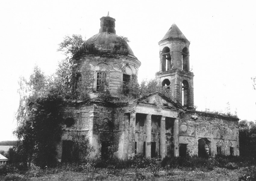 Башмаковка (Башмаково). Церковь Николая Чудотворца. фасады