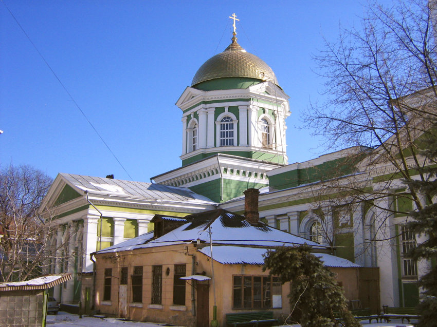 Одесса. Собор Троицы Живоначальной. фасады