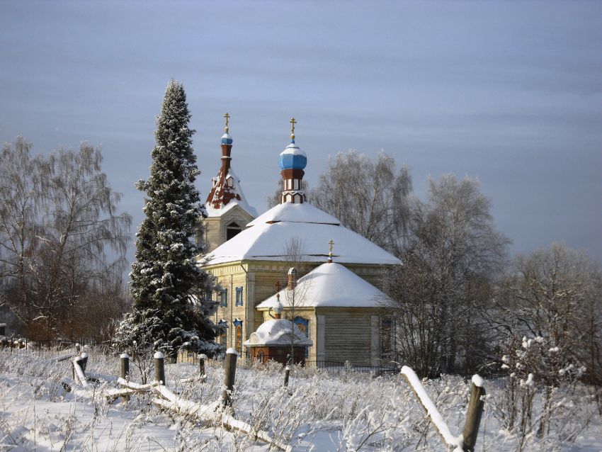 Полыгарец. Церковь Спаса Преображения. фасады