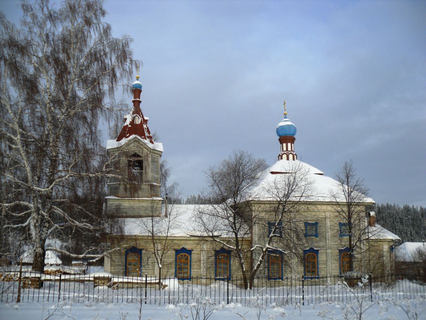 Полыгарец. Церковь Спаса Преображения. фасады