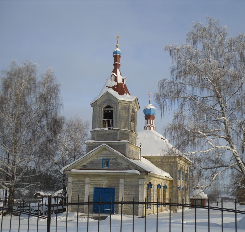 Полыгарец. Церковь Спаса Преображения. фасады