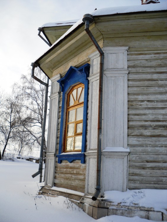 Церковь Преображения Господня, Полыгарец (Кунгурский район и г. Кунгур, Пермский край). архитектурные детали, алтарная апсида