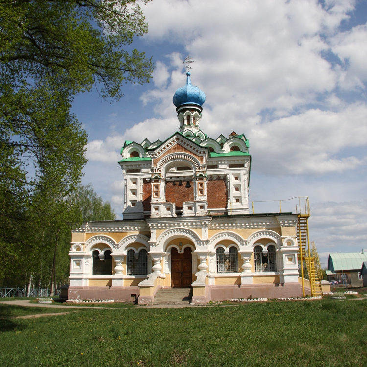 Старожилово. Церковь Петра и Павла. фасады