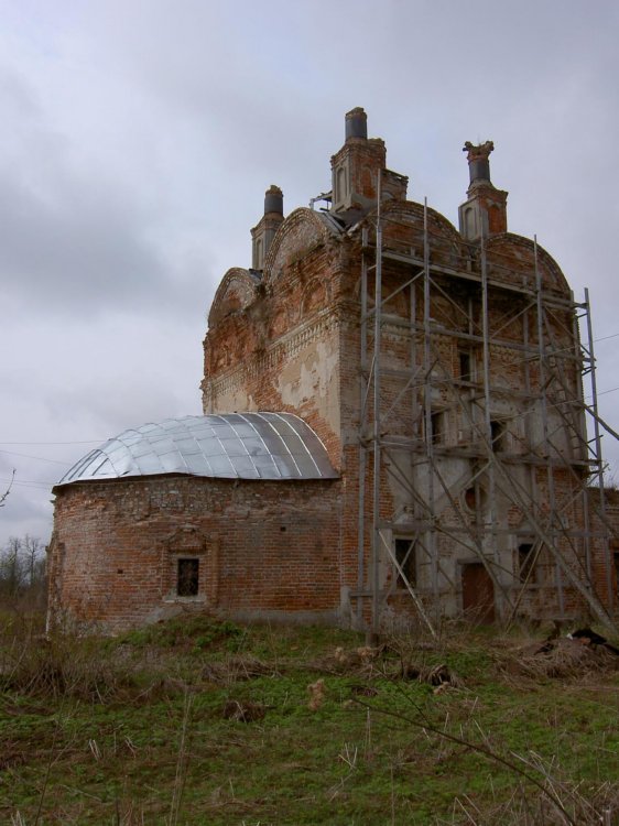 Церковь Успения Пресвятой Богородицы, Дольское (Малоярославецкий район, Калужская область). фасады