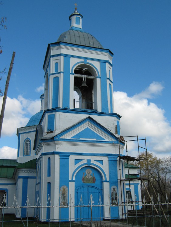 Старая Ольшанка. Церковь Троицы Живоначальной. архитектурные детали