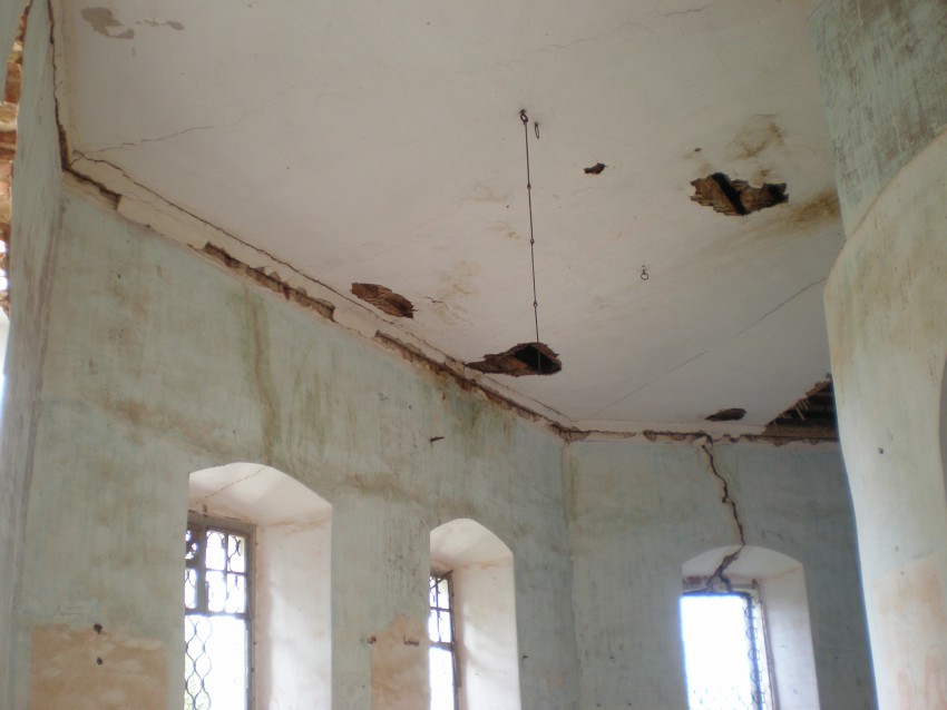 Церковь Николая Чудотворца, Волок (Боровичский район, Новгородская область). интерьер и убранство