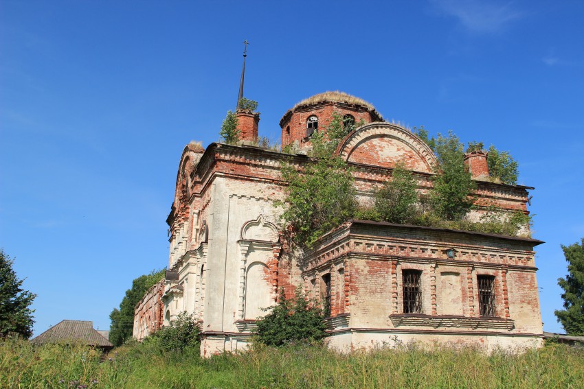 Станилово. Церковь Спаса Преображения. фасады