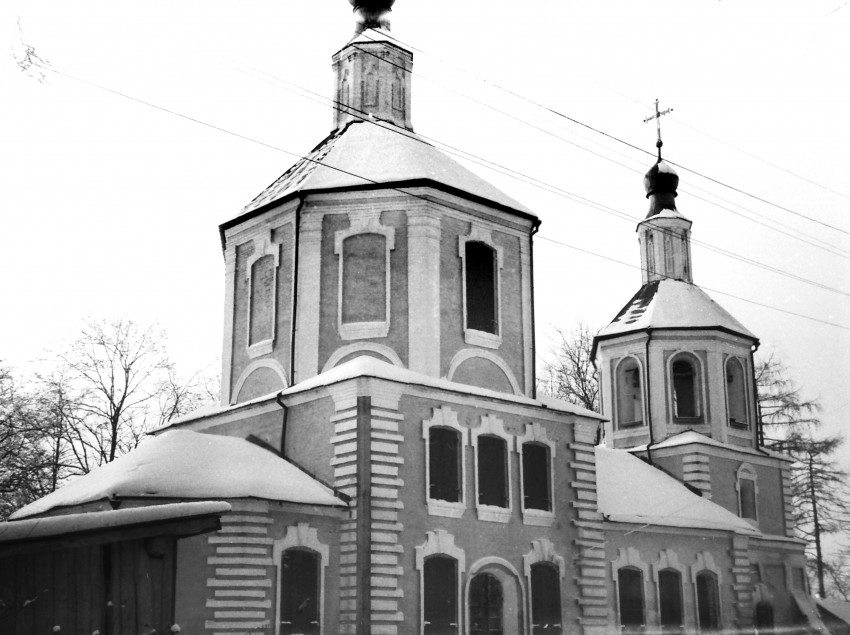 Жерехово. Церковь Сергия Радонежского. фасады