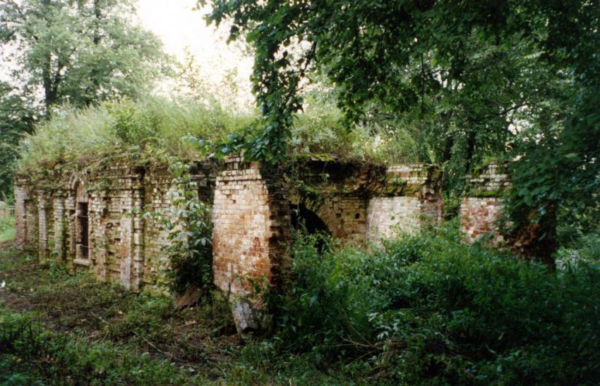 Жерехово. Церковь Боголюбской иконы Божией Матери. фасады, северо-западный фасад