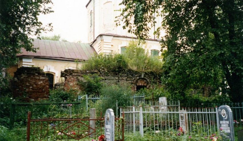Церковь Боголюбской иконы Божией Матери, Жерехово (Собинский район, Владимирская область). фасады, южный фасад
