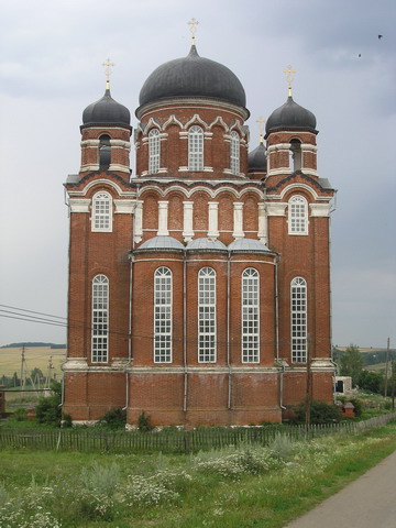 Уварово. Церковь Николая Чудотворца. фасады