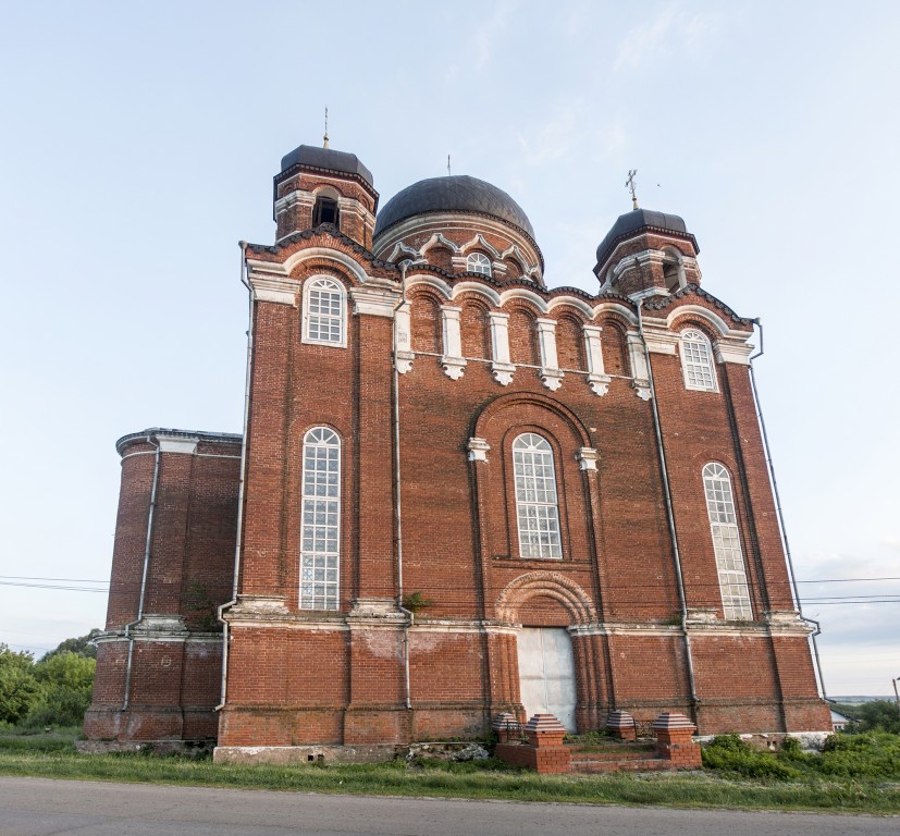 Уварово. Церковь Николая Чудотворца. фасады