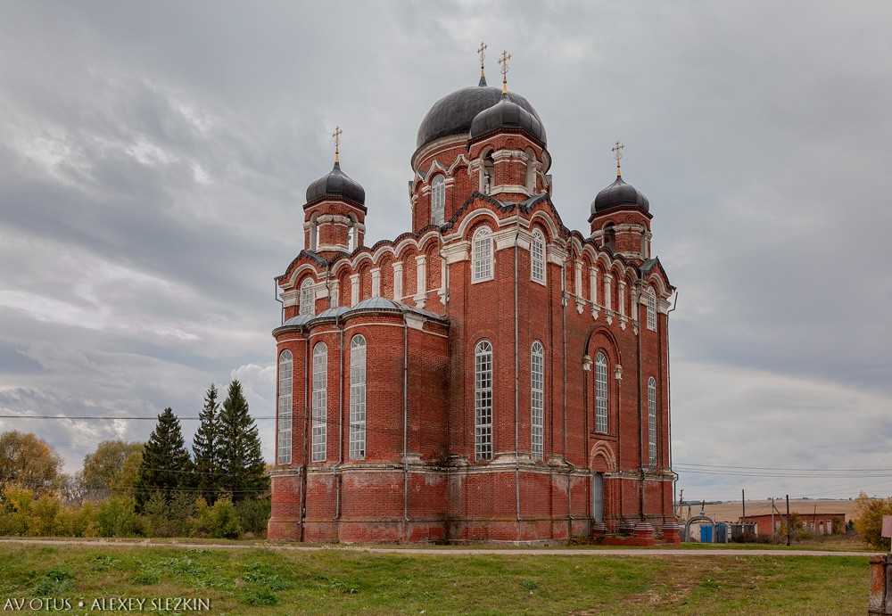 Уварово. Церковь Николая Чудотворца. фасады