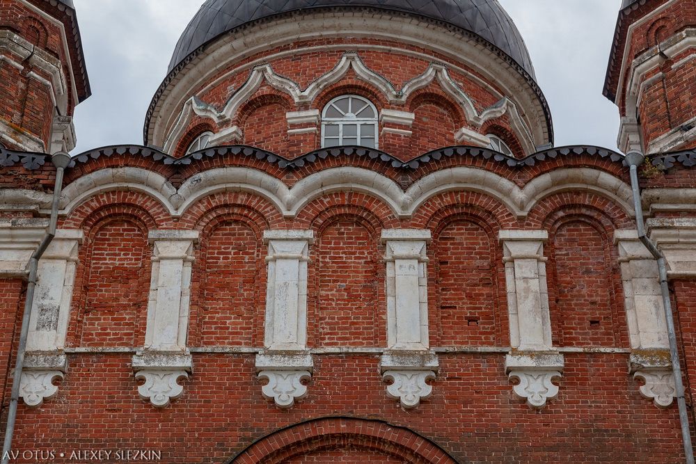 Уварово. Церковь Николая Чудотворца. архитектурные детали