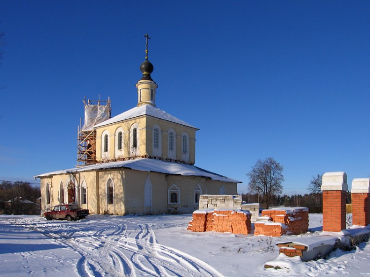 Церковь Рождества Пресвятой Богородицы, Колюбакино (Рузский городской округ, Московская область). фасады