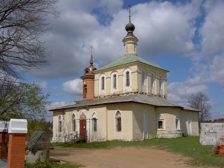 Колюбакино. Церковь Рождества Пресвятой Богородицы. фасады