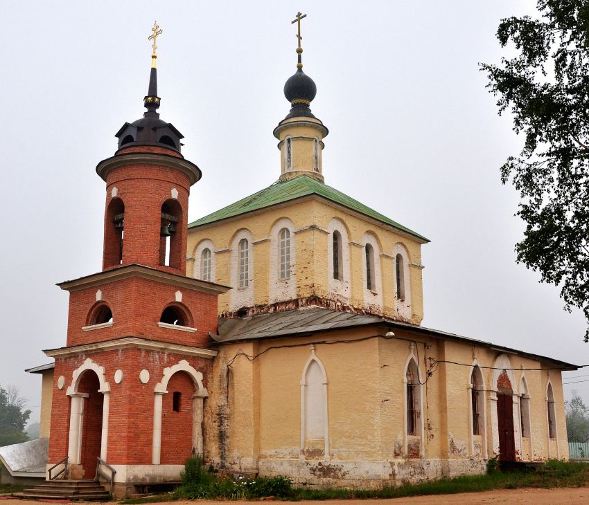 Церковь Рождества Пресвятой Богородицы, Колюбакино (Рузский городской округ, Московская область). фасады
