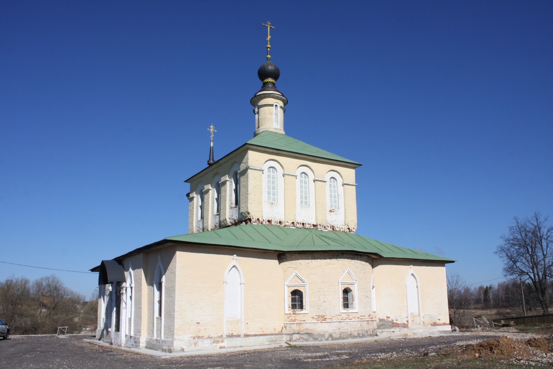 Колюбакино. Церковь Рождества Пресвятой Богородицы. фасады