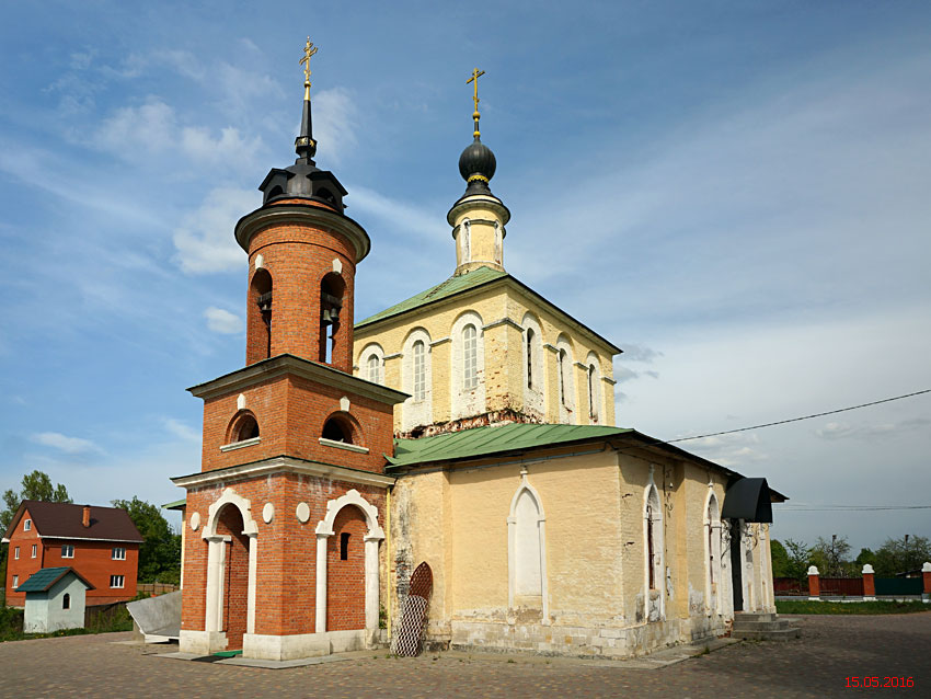 Колюбакино. Церковь Рождества Пресвятой Богородицы. фасады