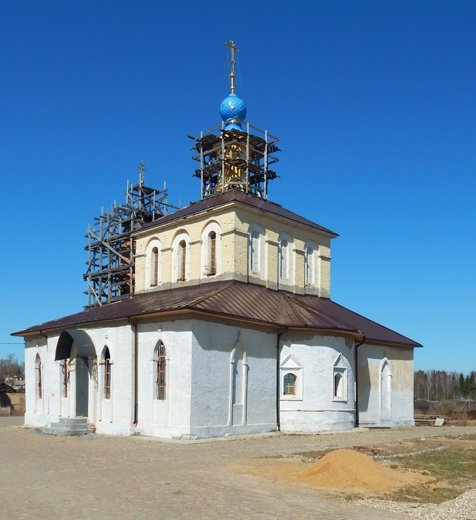 Церковь Рождества Пресвятой Богородицы, Колюбакино (Рузский городской округ, Московская область). фасады