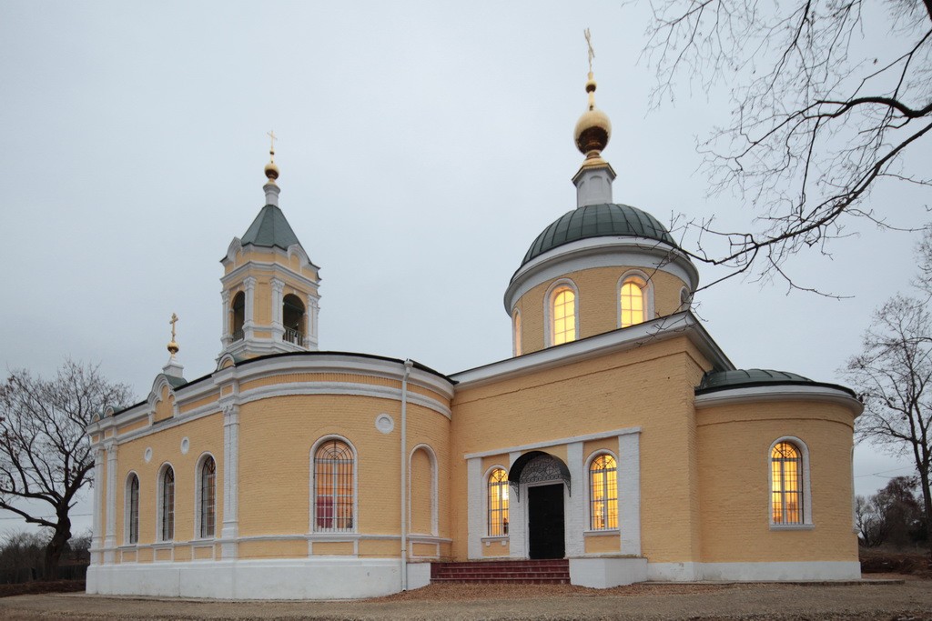 Церковь Николая Чудотворца, Никольское (Волковского с/о - бывш. Никольское-Долгоруково) (Рузский городской округ, Московская область). фасады