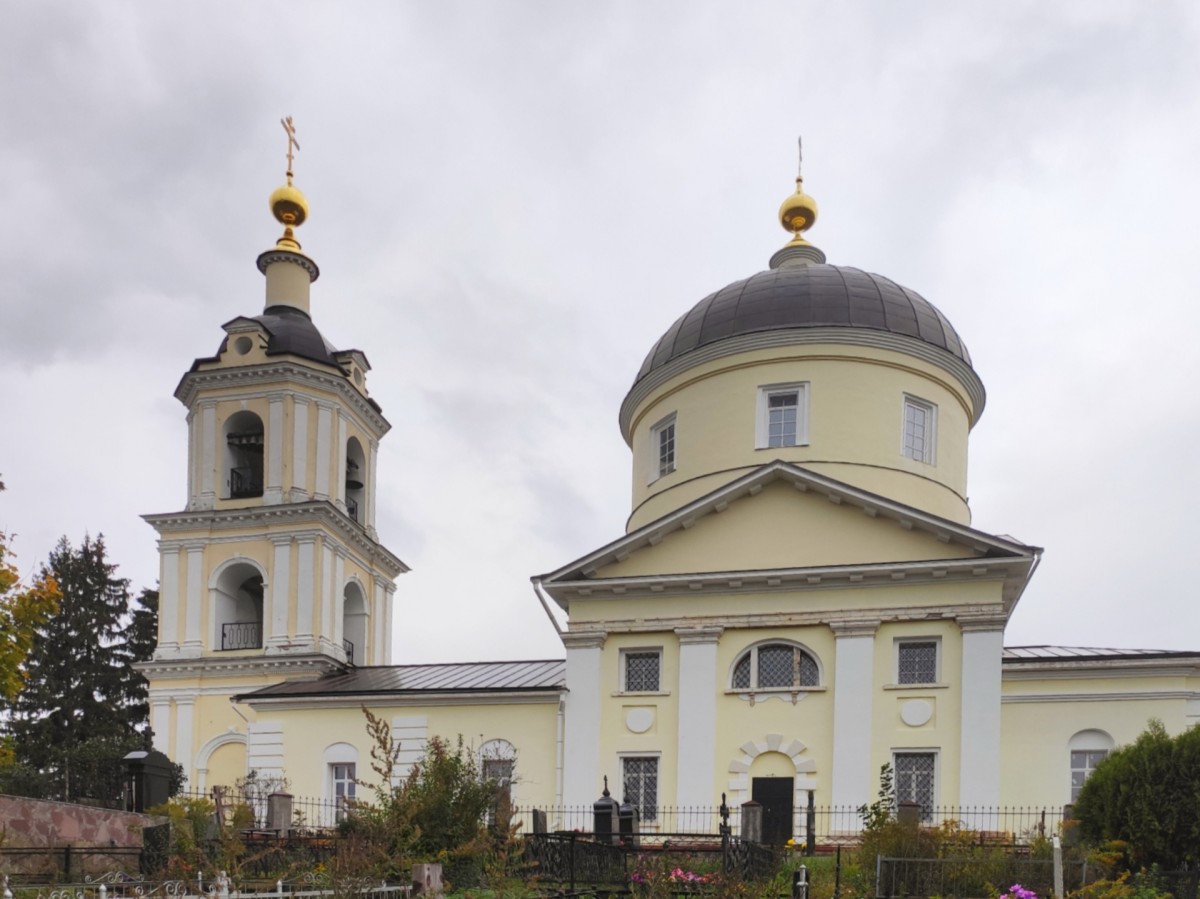 Горбово. Церковь Казанской иконы Божией Матери. фасады