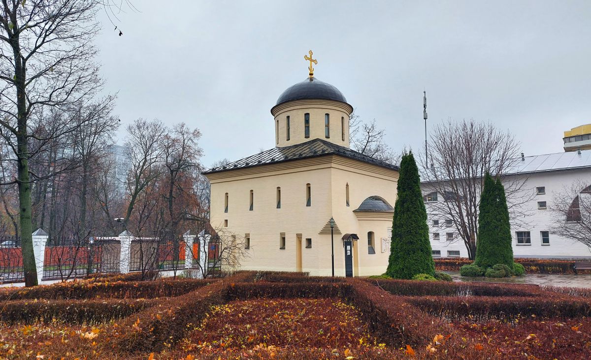 Церковь Новомучеников и исповедников Церкви Русской в Петровском парке, Аэропорт (Северный административный округ (САО), г. Москва). фасады