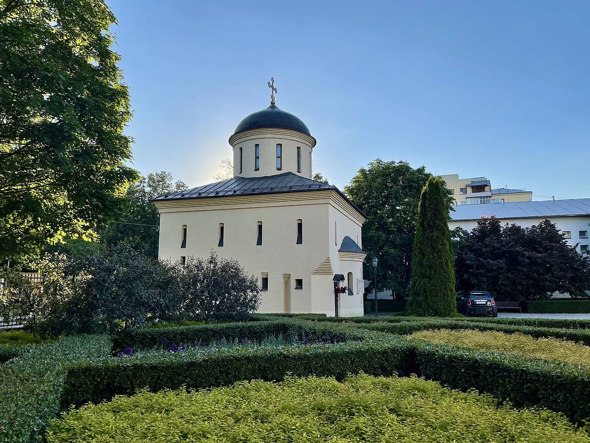фасады. Церковь Новомучеников и исповедников Церкви Русской в Петровском парке, Аэропорт (Северный административный округ (САО), г. Москва)